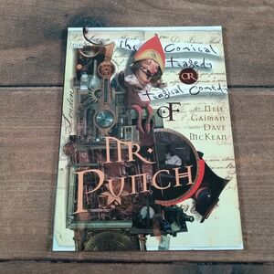 Mr Punch Neil Gaiman Dave McKean Vertigo Comics Graphic Novel‎
